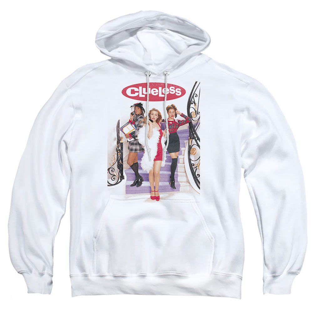 Clueless Clueless Poster Mens Hoodie White Officially Licensed