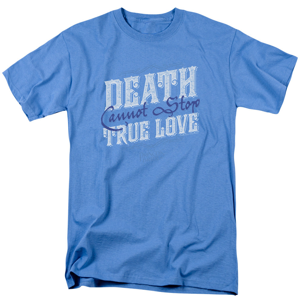 Princess Bride Love Over Death Mens T Shirt Carolina Blue Officially Licensed