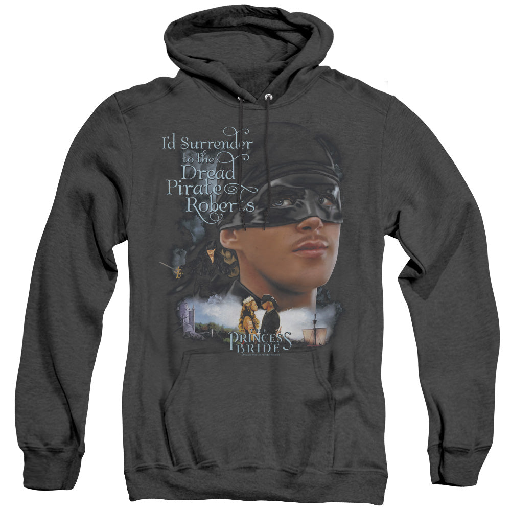 The Princess Bride Surrender Heather Mens Hoodie Black