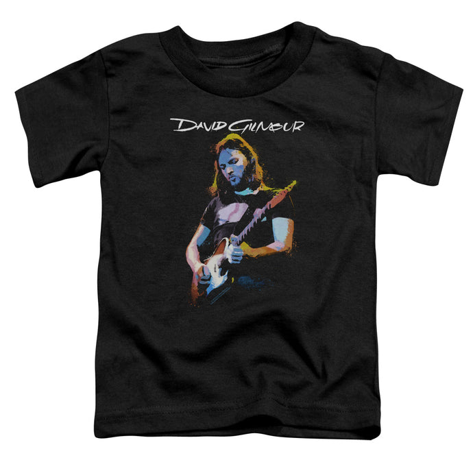 David Gilmour Guitar Gilmour Toddler Kids Youth T Shirt Black