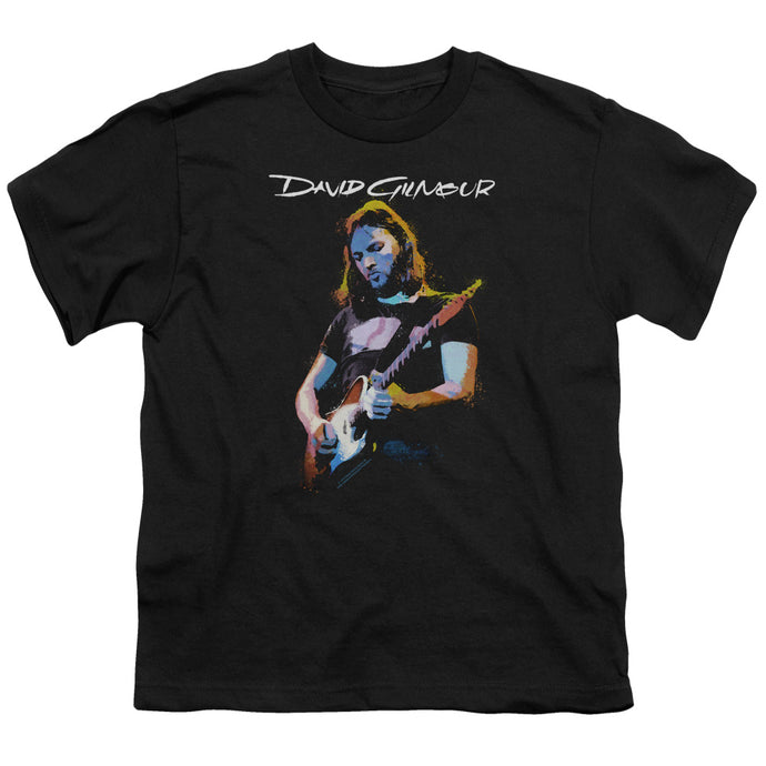 David Gilmour Guitar Gilmour Kids Youth T Shirt Black