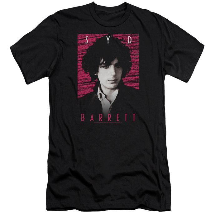 Syd Barrett Syd Premium Bella Canvas Slim Fit Mens T Shirt Black