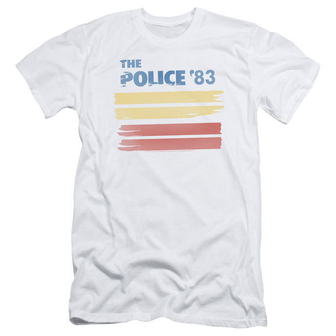 The Police 83 Slim Fit Mens T Shirt White