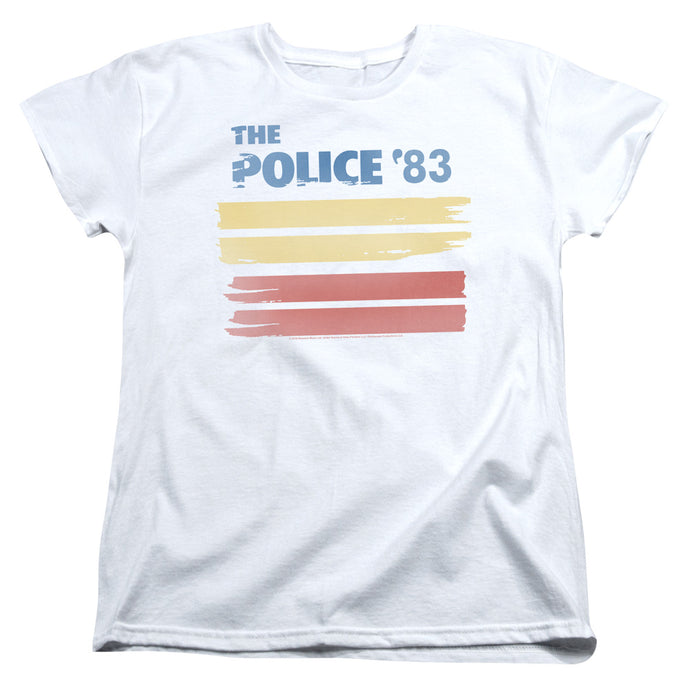 The Police 83 Womens T Shirt White