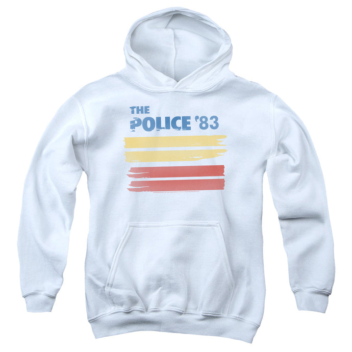 The Police 83 Kids Youth Hoodie White