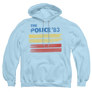 The Police 83 Mens Hoodie Light Blue