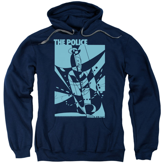 The Police Message In A Bottle Mens Hoodie Navy Blue