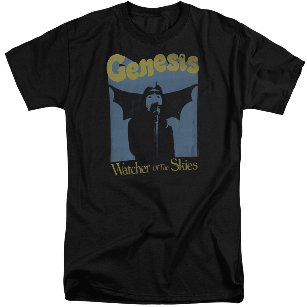 Genesis Watcher Of The Skies Design 2 Mens Tall T Shirt Black