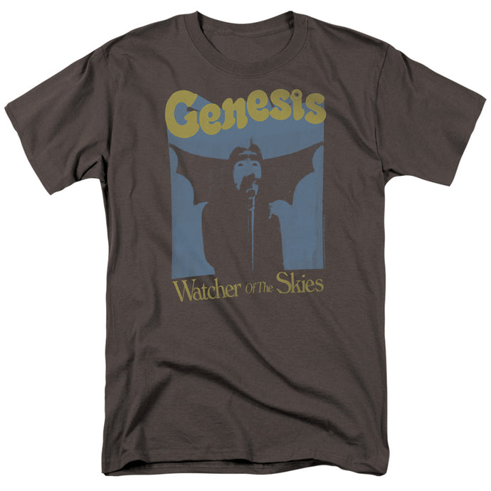 Genesis Watcher Of The Skies Design 2 Mens T Shirt Charcoal