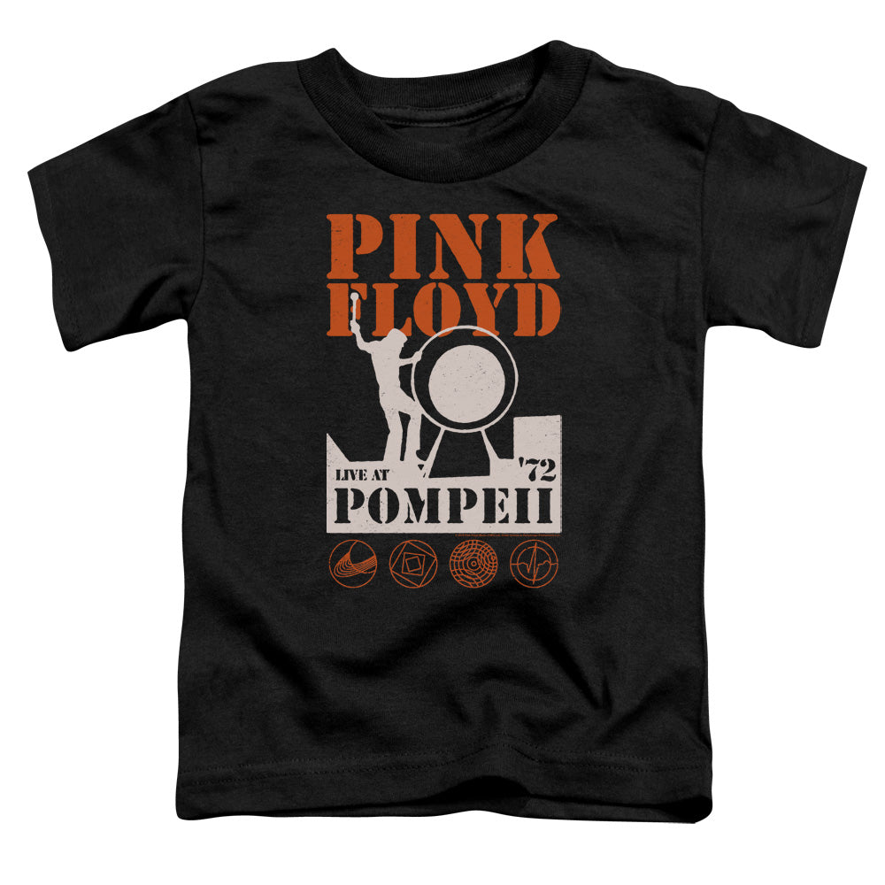 Pink Floyd Pompeii Toddler Kids Youth T Shirt Black