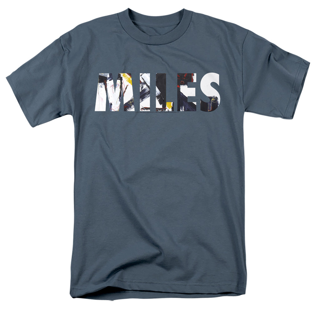 Miles Davis Rubberband Fill Mens T Shirt Slate Officially Licensed