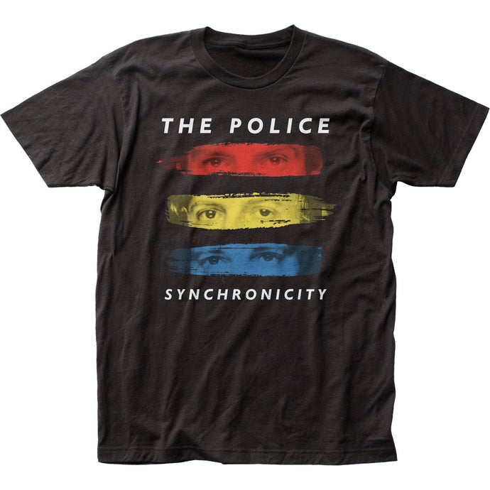 The Police Ghost Synchronicity Concert Mens T Shirt Black