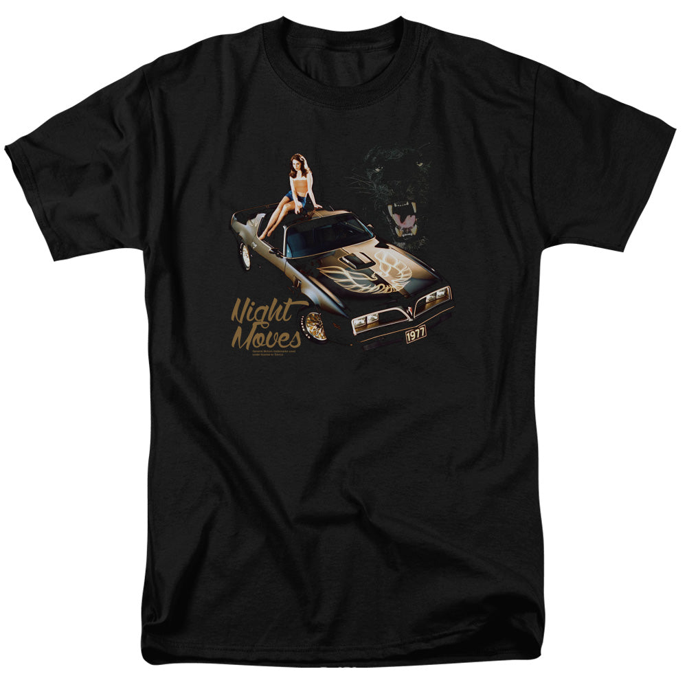 Pontiac Night Moves Mens T Shirt Black Officially Licensed