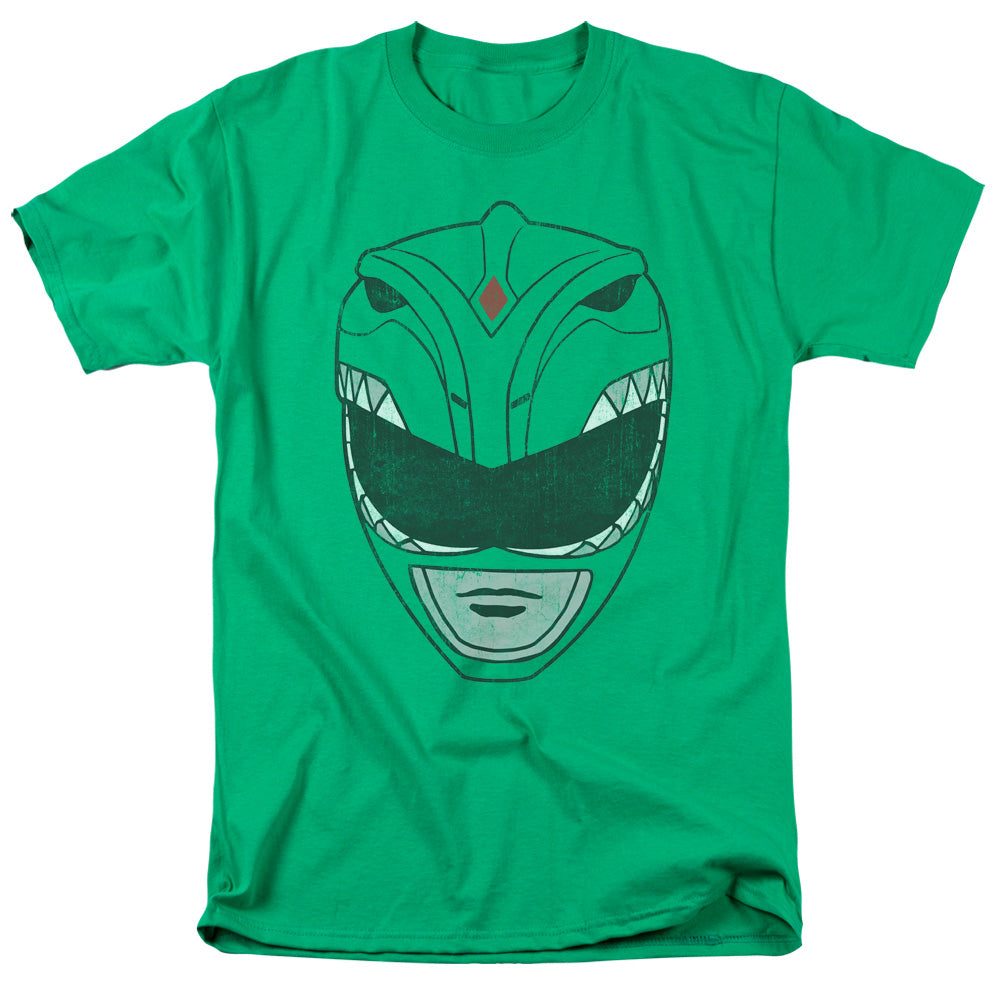 Power Rangers Green Ranger Mens T Shirt Kelly Green Officially Licensed