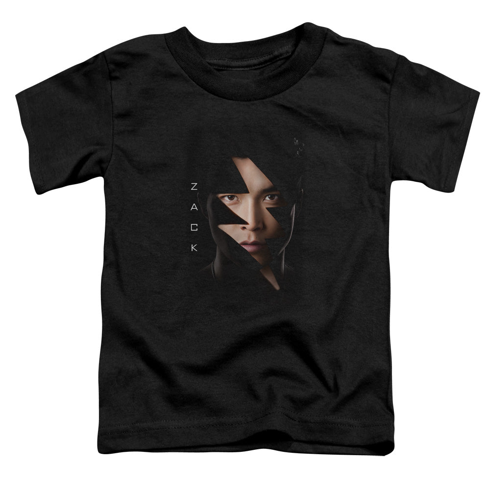 Power Rangers Zack Bolt Toddler Kids Youth T Shirt Black