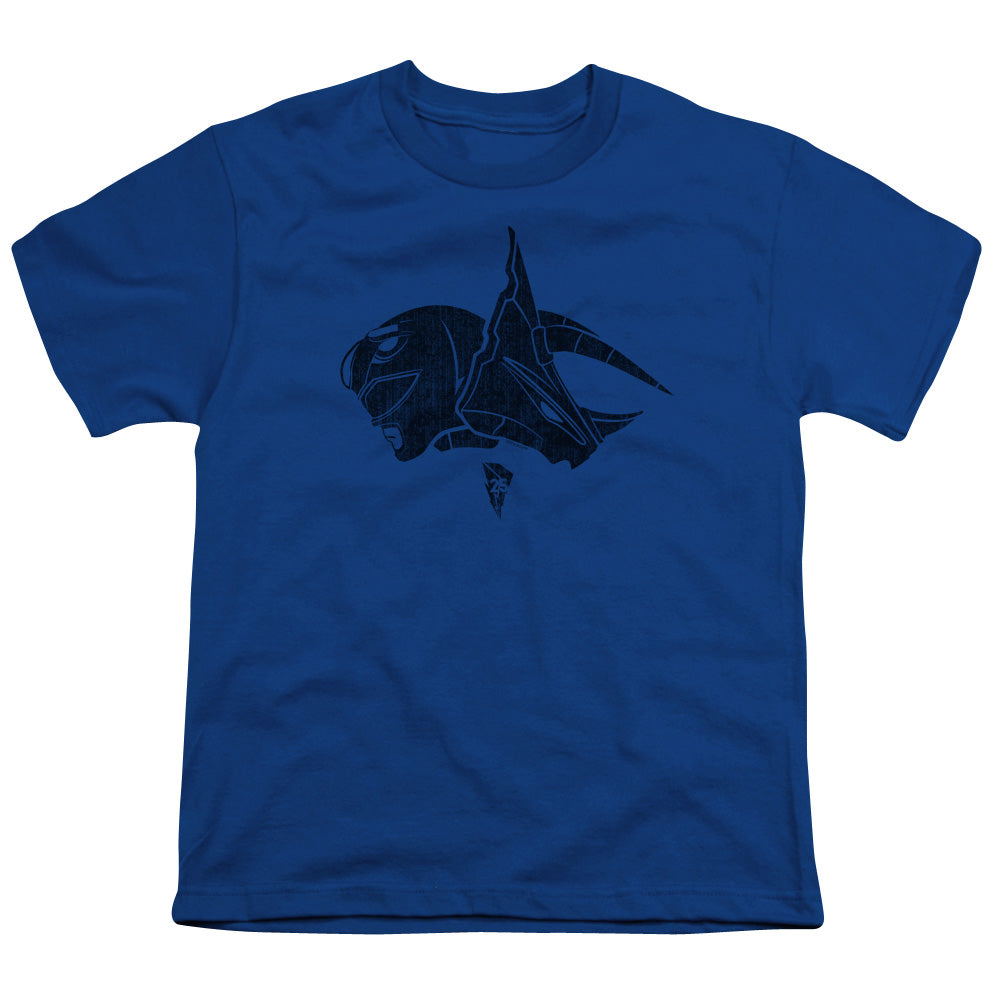 Power Rangers Blue Kids Youth T Shirt Royal Blue