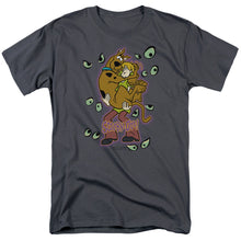 Load image into Gallery viewer, Scooby Doo Being Watched Mens T Shirt Charcoal