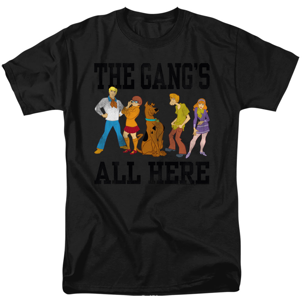 Scooby Doo! The Gang Mens T Shirt Black Officially Licensed