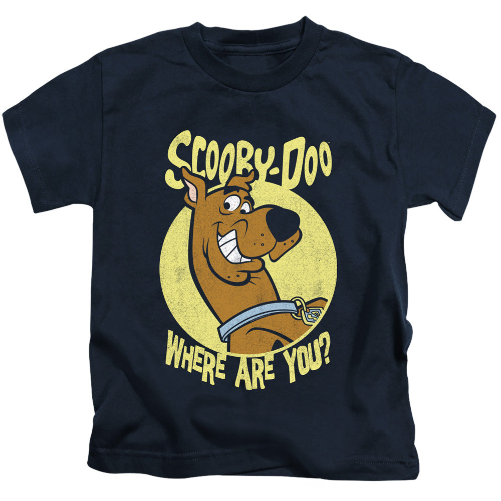 Scooby Doo Where Are You Juvenile Kids Youth T Shirt Navy Blue