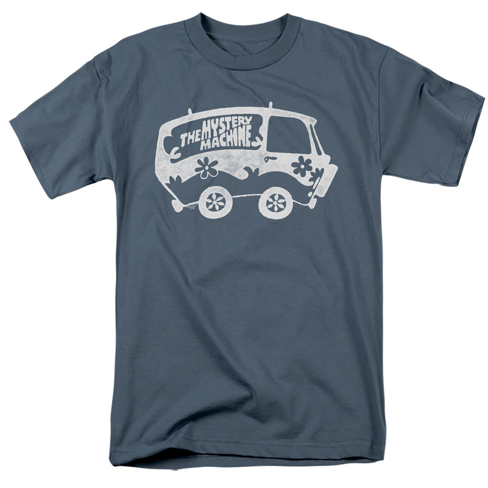 Scooby Doo Mysterious Shadow Mens T Shirt Purple Officially Licensed