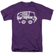 Load image into Gallery viewer, Scooby Doo Mysterious Shadow Mens T Shirt Purple