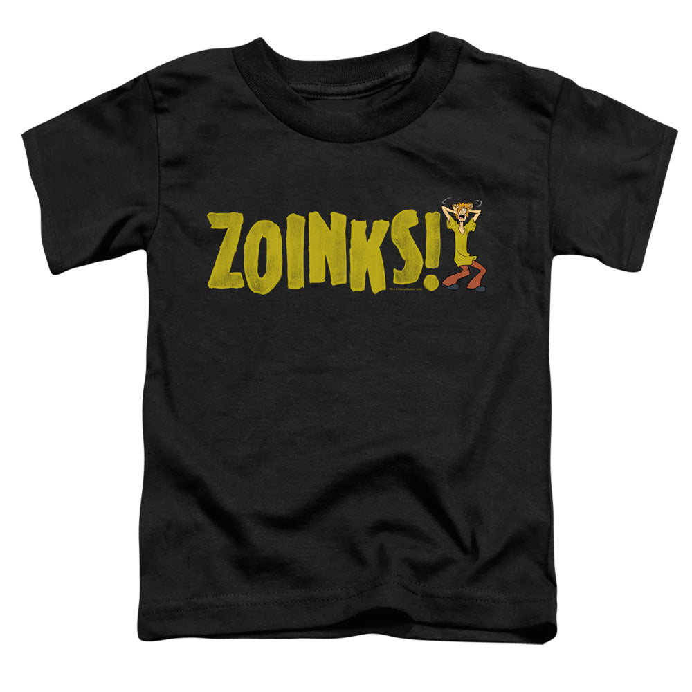Scooby Doo Zoinks Toddler Kids Youth T Shirt Black
