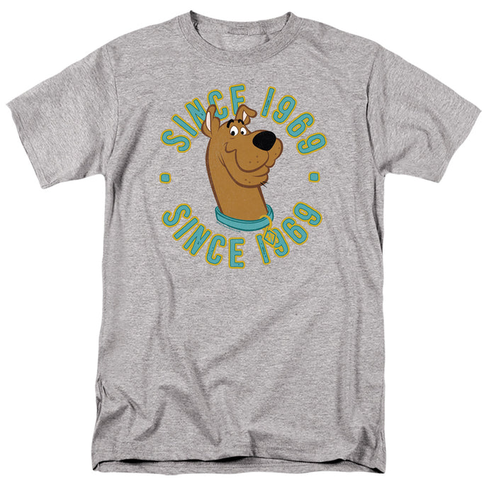 Scooby Doo Scooby 1969 Mens T Shirt Athletic Heather