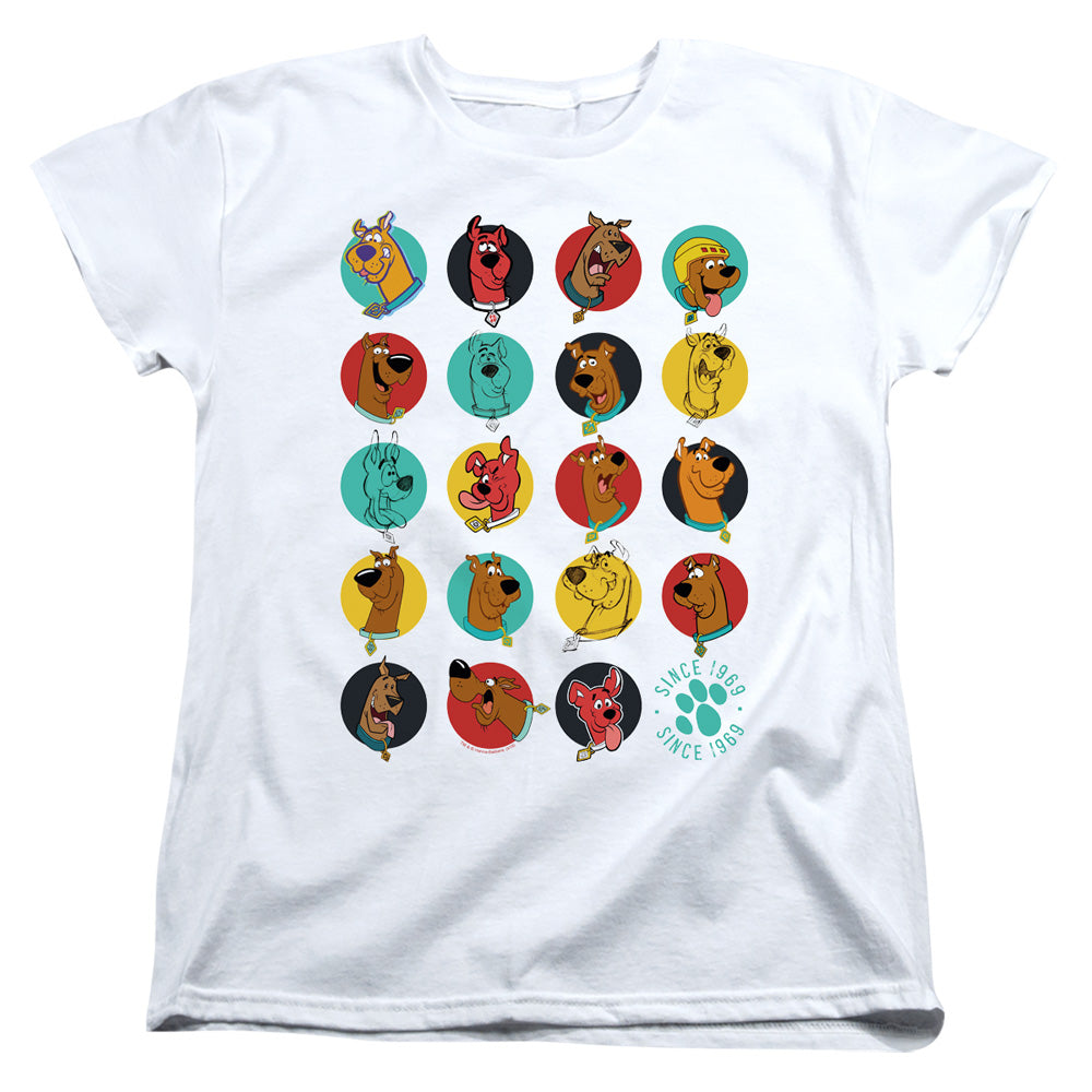 Scooby Doo Zoinks Repeat Womens T Shirt White