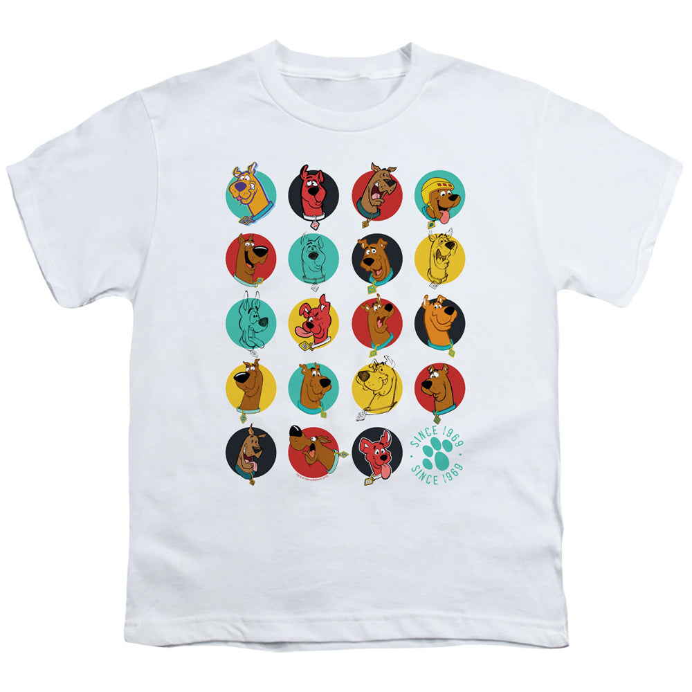 Scooby Doo Zoinks Repeat Kids Youth T Shirt White