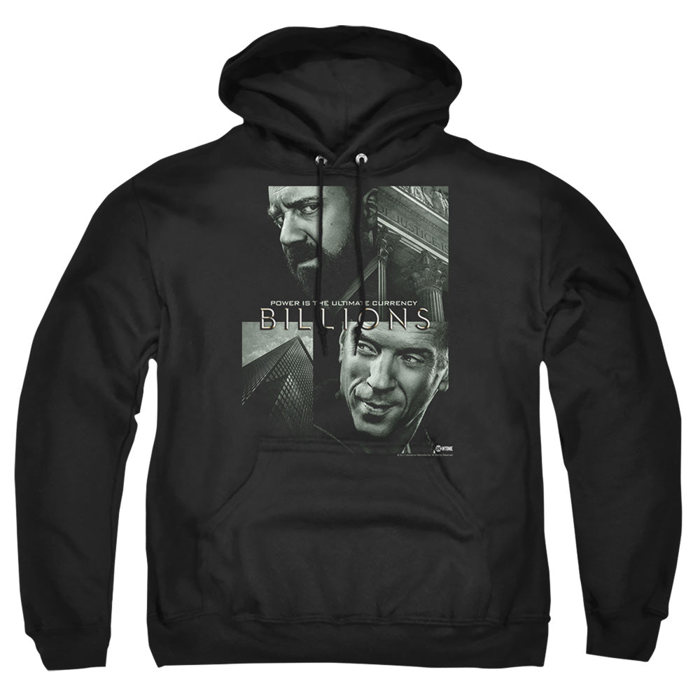 Billions Currency Poster Mens Hoodie Black Officially Licensed