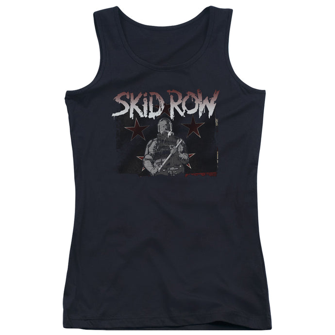 Skid Row Unite World Rebellion Womens Tank Top Shirt Black