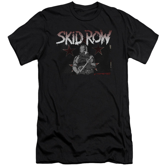 Skid Row Unite World Rebellion Premium Bella Canvas Slim Fit Mens T Shirt Black