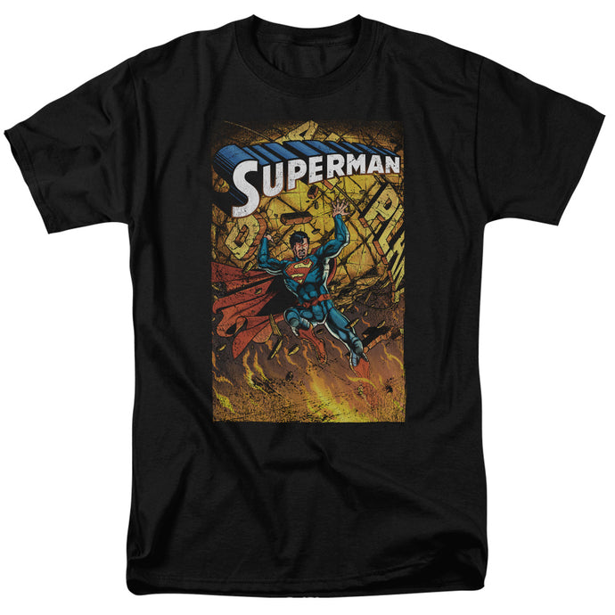 Superman One Mens T Shirt Black