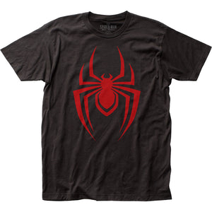 Spider-Man MM Symbol Mens T Shirt Black