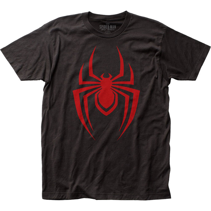 Spider-Man MM Symbol Mens T Shirt Black