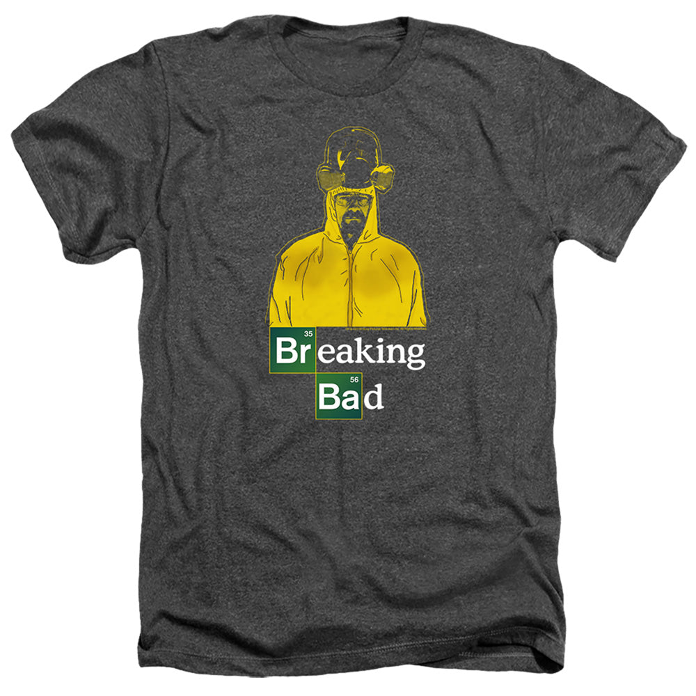 Breaking Bad Hazmat Heather Mens T Shirt Black Officially Licensed
