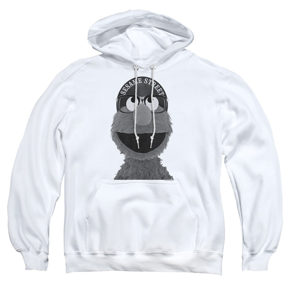 Sesame Street Elmo Lee Mens Hoodie White Officially Licensed