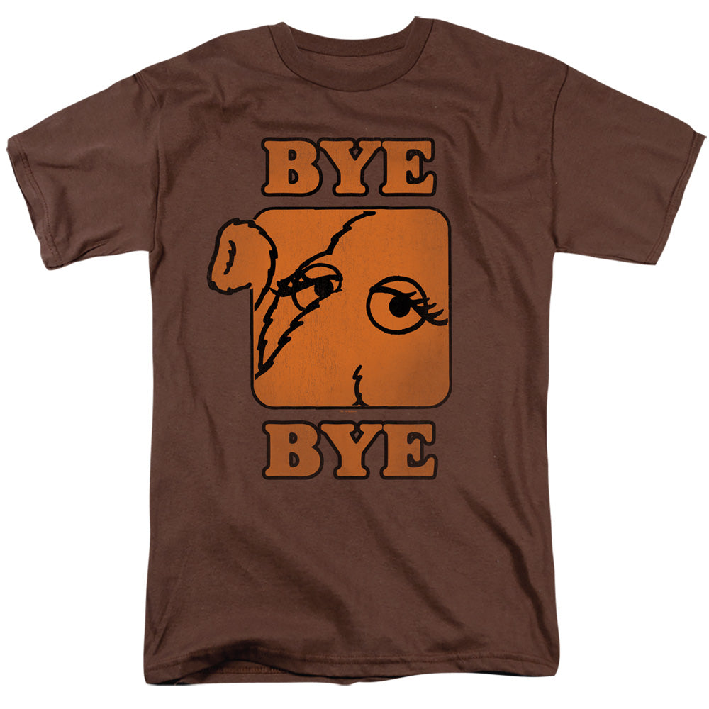 Sesame Street Bye Bye Mens T Shirt Coffee Officially Licensed