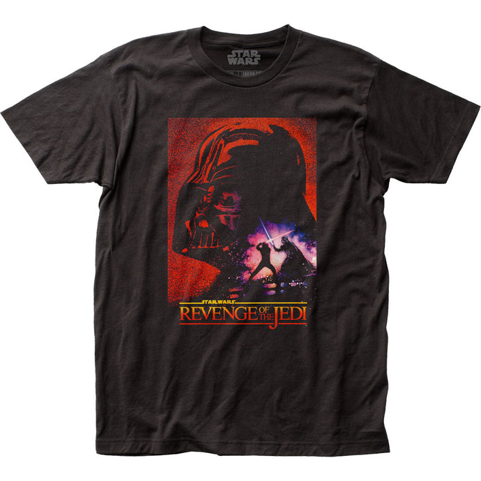 Star Wars Revenge Poster Mens T Shirt Black
