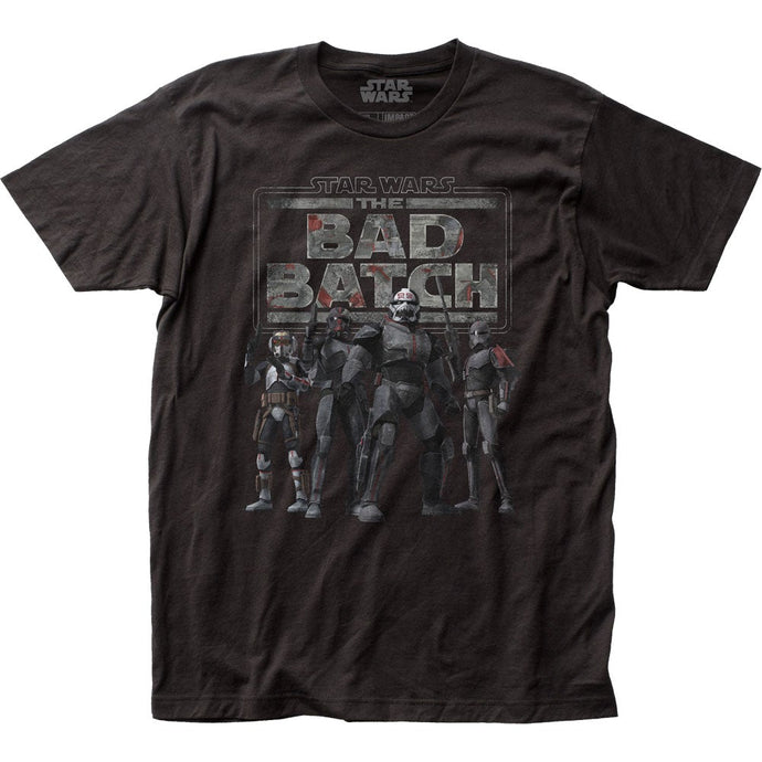 Star Wars The Bad Batch Mens T Shirt Black SALE