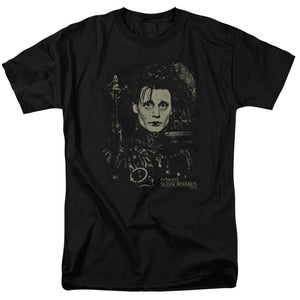 Edward Scissorhands Edward Mens T Shirt Black