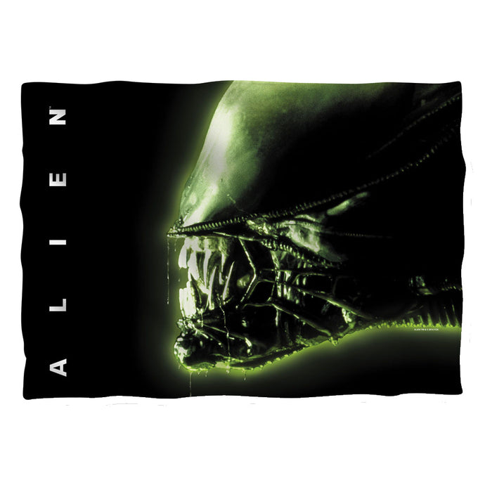 Alien Head Pillow Case