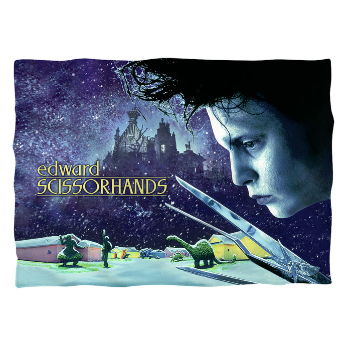 Edward Scissorhands Movie Poster Pillow Case