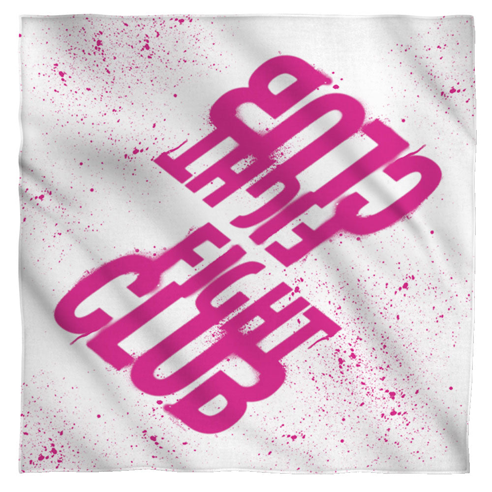 Fight Club Spray Logo Bandana Officially Licensed