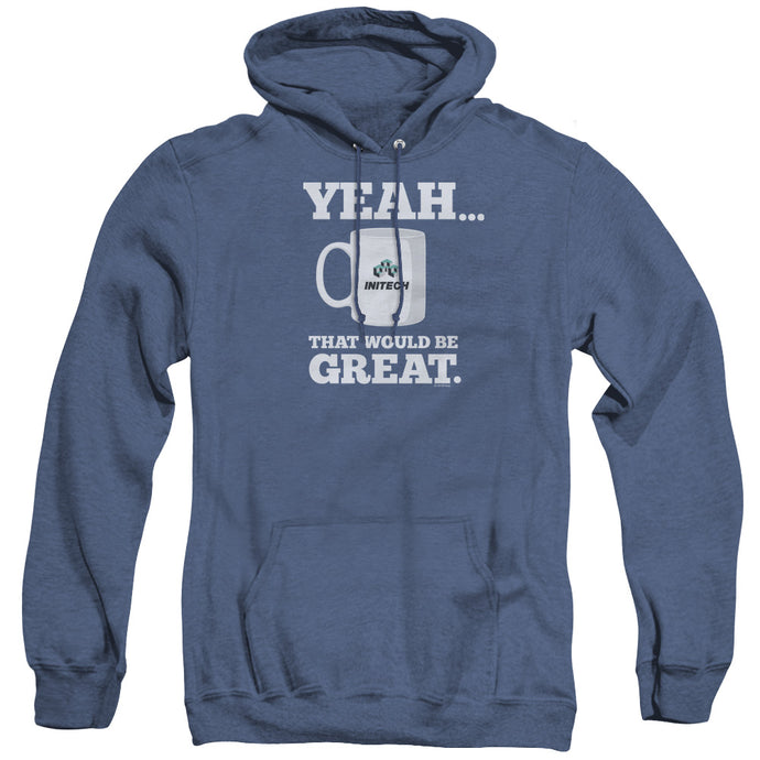 Office Space That Would Be Great Heather Mens Hoodie Royal Blue