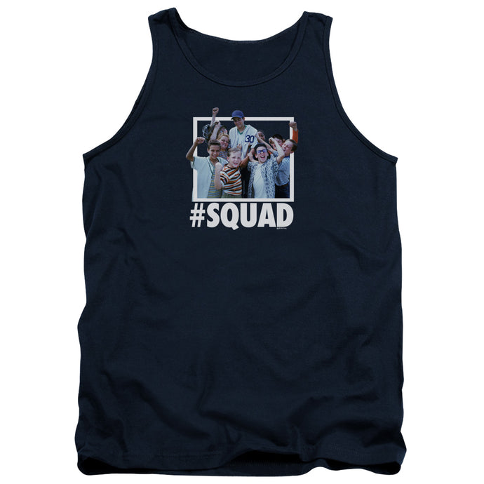 The Sandlot Squad Mens Tank Top Shirt Navy Blue