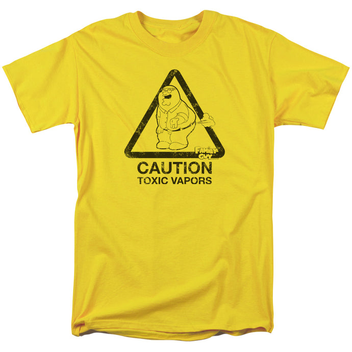 Family Guy Toxic Vapors Mens T Shirt Yellow