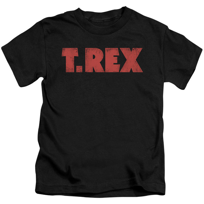 T Rex Logo Juvenile Kids Youth T Shirt Black