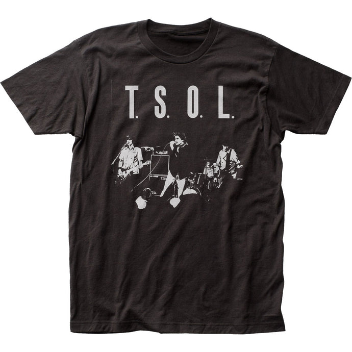 T.S.O.L. EP Cover Mens T Shirt Black