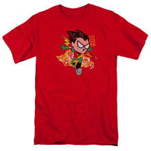 Load image into Gallery viewer, Teen Titans Go Robin Mens T Shirt Red